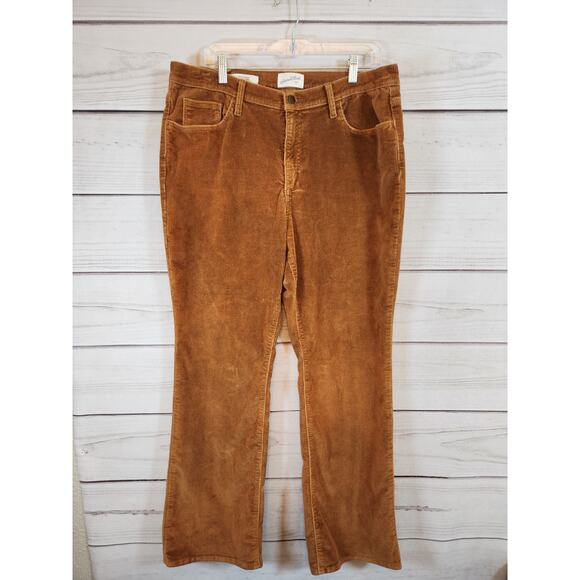 Universal Thread Women's Brown High Rise Vintage Bootcut Corduroy Pants 16/33R‎ - Picture 1 of 7